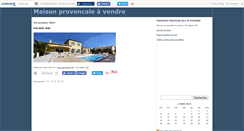 Desktop Screenshot of maisonprovencale.canalblog.com