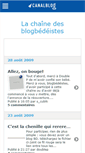 Mobile Screenshot of lachainedesblogs.canalblog.com