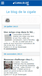 Mobile Screenshot of bealacigale.canalblog.com