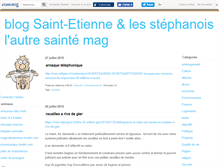 Tablet Screenshot of lestephanois.canalblog.com