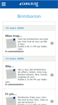Mobile Screenshot of brimborion.canalblog.com