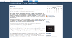 Desktop Screenshot of lesbasbleu.canalblog.com