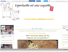 Tablet Screenshot of espercoquette.canalblog.com