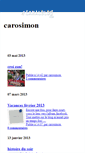 Mobile Screenshot of carosimon.canalblog.com