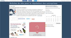 Desktop Screenshot of annuairetunisie.canalblog.com