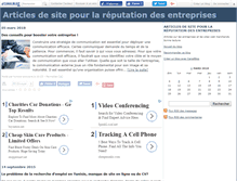 Tablet Screenshot of annuairetunisie.canalblog.com
