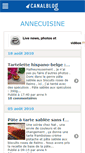 Mobile Screenshot of annecuisine.canalblog.com