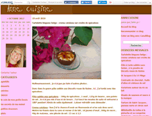 Tablet Screenshot of annecuisine.canalblog.com