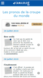 Mobile Screenshot of croupedumonde.canalblog.com