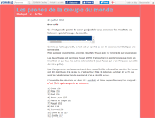 Tablet Screenshot of croupedumonde.canalblog.com
