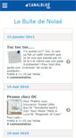 Mobile Screenshot of labulledenolae.canalblog.com