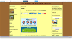 Desktop Screenshot of mamzellecreative.canalblog.com