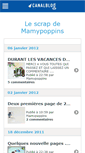 Mobile Screenshot of mamypoppinscrape.canalblog.com