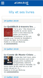 Mobile Screenshot of lillyetseslivres.canalblog.com