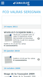 Mobile Screenshot of fcvalrasserignan.canalblog.com