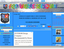 Tablet Screenshot of fcvalrasserignan.canalblog.com