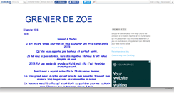 Desktop Screenshot of grenierdezoe.canalblog.com