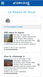 Mobile Screenshot of kayou.canalblog.com