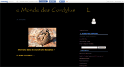 Desktop Screenshot of cordyles.canalblog.com