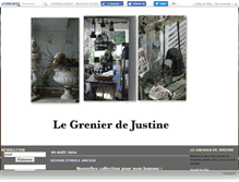 Tablet Screenshot of grenierdejustine.canalblog.com