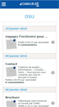 Mobile Screenshot of osuparis.canalblog.com