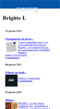 Mobile Screenshot of brigittel.canalblog.com