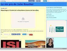 Tablet Screenshot of julieboucherpro.canalblog.com