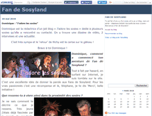 Tablet Screenshot of fandesosyland.canalblog.com
