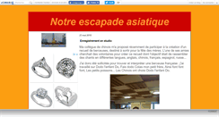 Desktop Screenshot of escapadeasiatic.canalblog.com