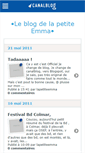 Mobile Screenshot of lapetiteemma.canalblog.com