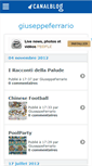 Mobile Screenshot of giuseppeferrario.canalblog.com