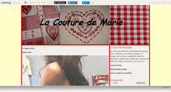 Desktop Screenshot of lacouturedemarie.canalblog.com