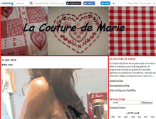 Tablet Screenshot of lacouturedemarie.canalblog.com