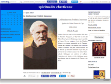 Tablet Screenshot of christestvivant.canalblog.com