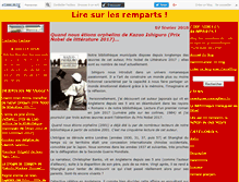 Tablet Screenshot of lirelesremparts.canalblog.com