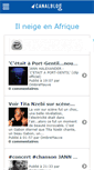 Mobile Screenshot of neigesafricaines.canalblog.com