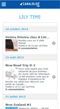 Mobile Screenshot of lilytime.canalblog.com