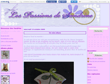 Tablet Screenshot of chezsandrinette.canalblog.com