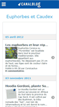 Mobile Screenshot of caudex.canalblog.com