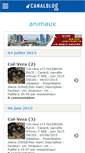 Mobile Screenshot of animauxclaire.canalblog.com