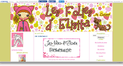 Desktop Screenshot of elisita.canalblog.com
