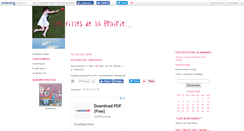 Desktop Screenshot of filledelaprairie.canalblog.com