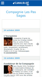 Mobile Screenshot of cielespassages.canalblog.com
