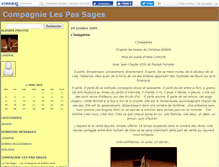 Tablet Screenshot of cielespassages.canalblog.com