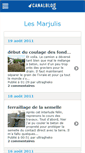 Mobile Screenshot of marjulis.canalblog.com