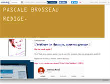 Tablet Screenshot of pbrosseauredige.canalblog.com
