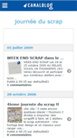 Mobile Screenshot of journeeduscrap.canalblog.com
