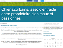 Tablet Screenshot of chienszurbains.canalblog.com
