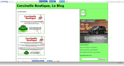 Desktop Screenshot of coccinelleboutiq.canalblog.com