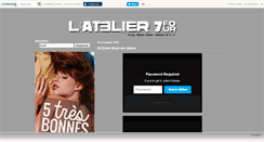 Desktop Screenshot of lesateliers74.canalblog.com